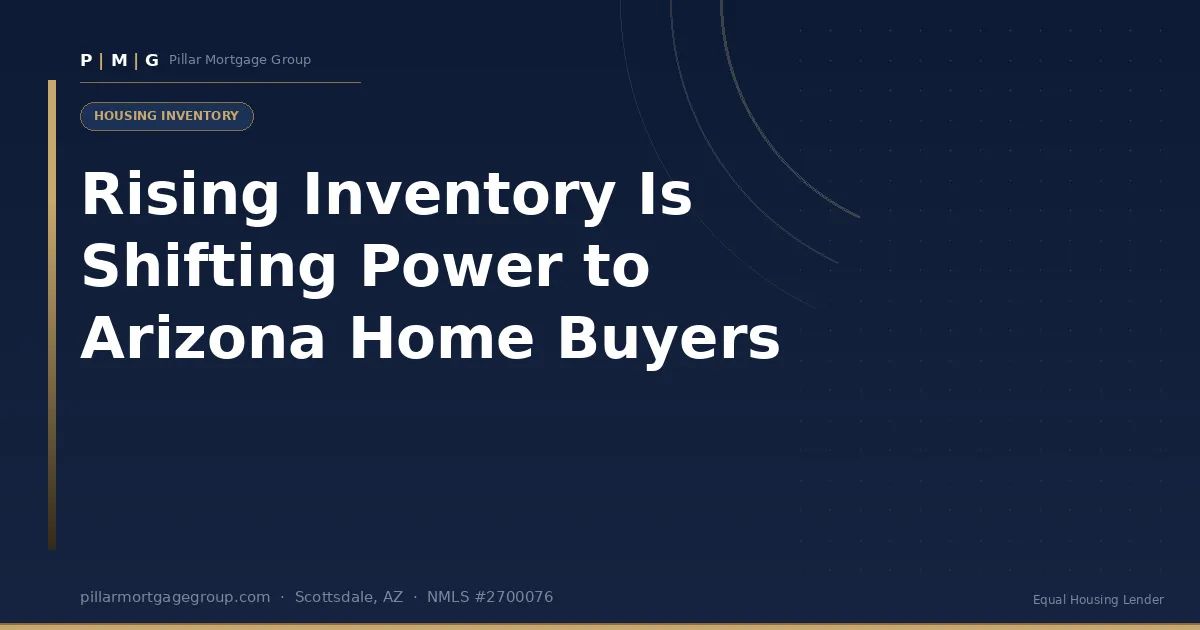 Rising Inventory Is Shifting Power to Arizona Home Buyers