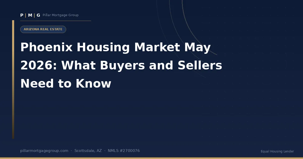 Phoenix Housing Market May 2026: What Buyers and Sellers Need to Know Now