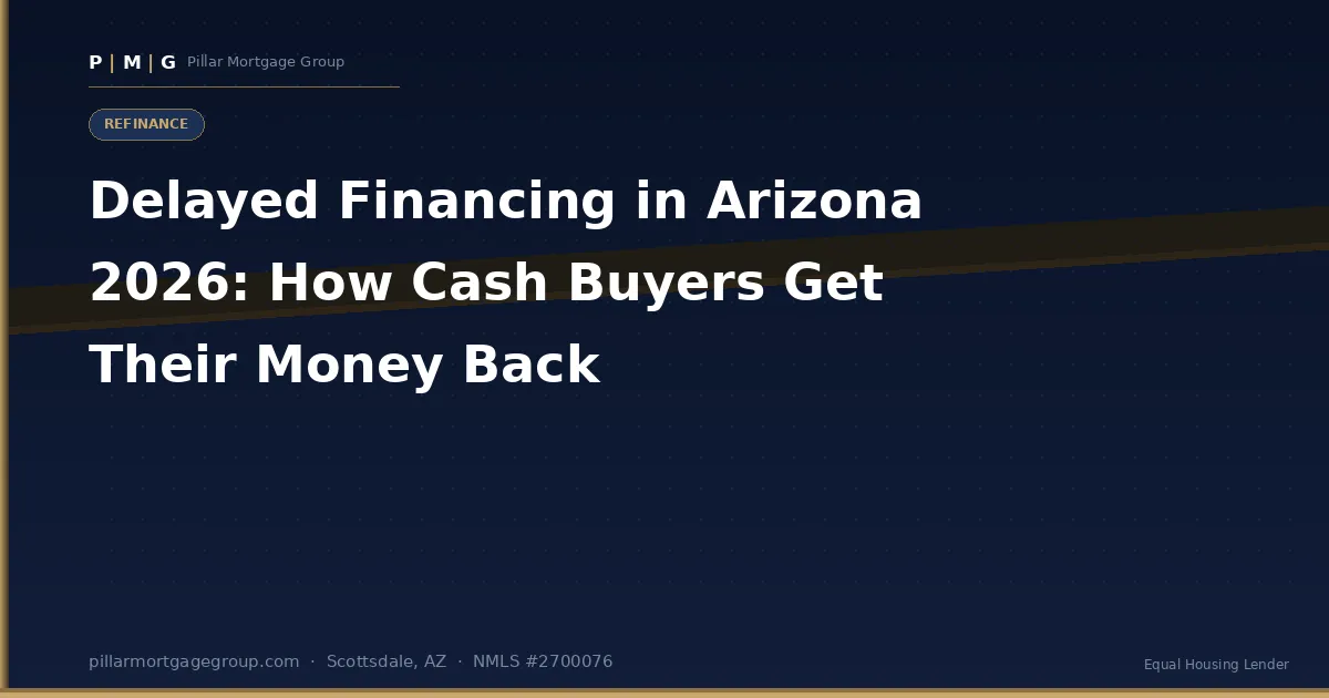 PILLAR MORTGAGE #1 in Arizona