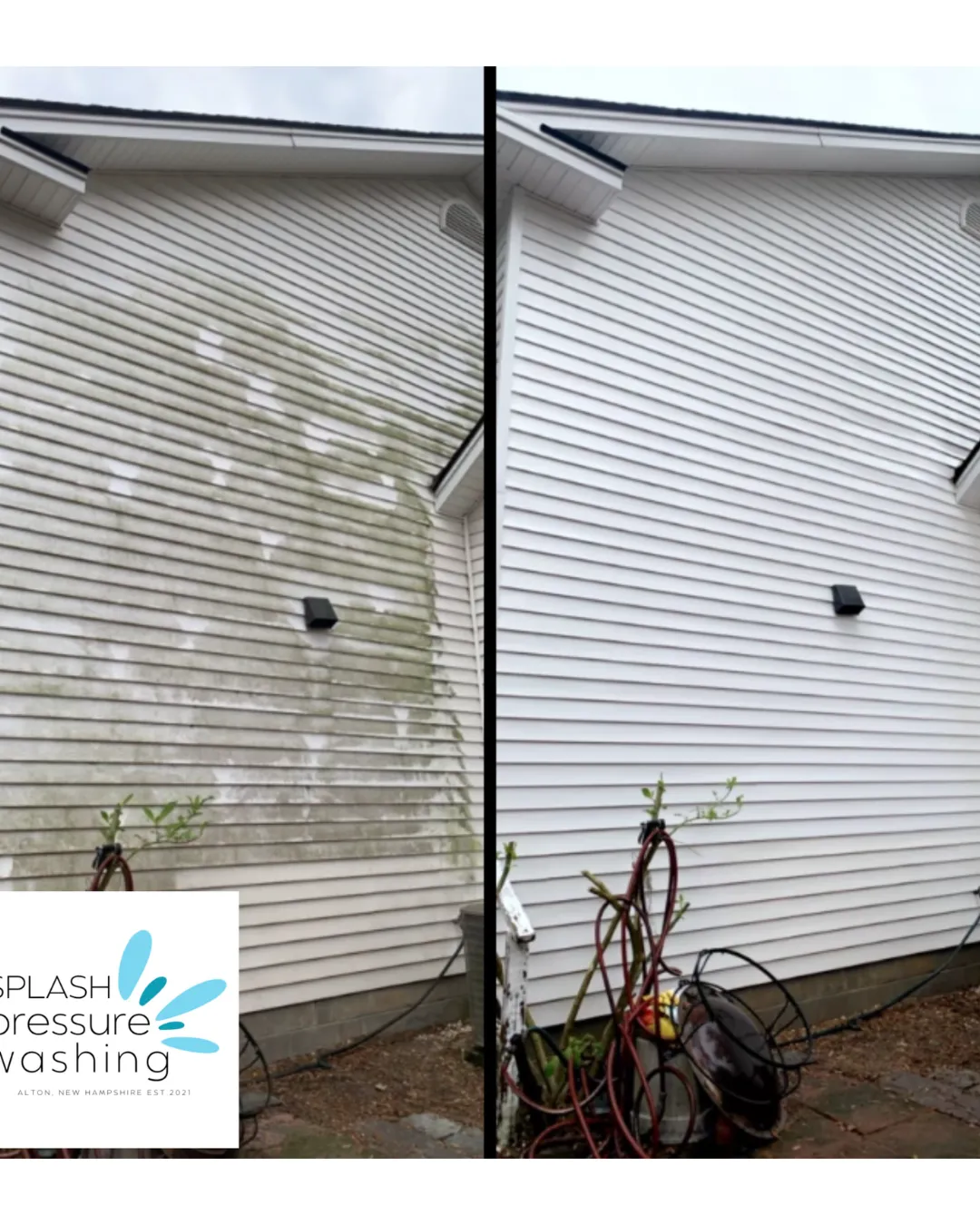 House siding cleaning
