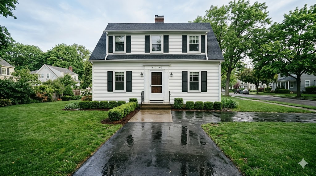 Fence cleaning in Marblehead , MA