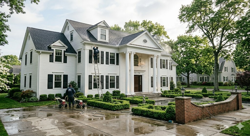 House washing in Windham, NH