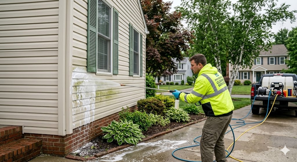 House washing in York, ME