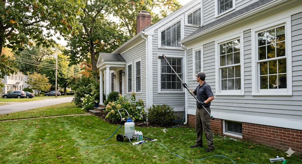House washing in Dover, NH