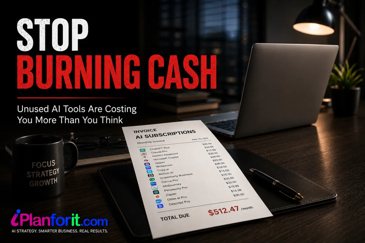 STOP BURNING CASH.