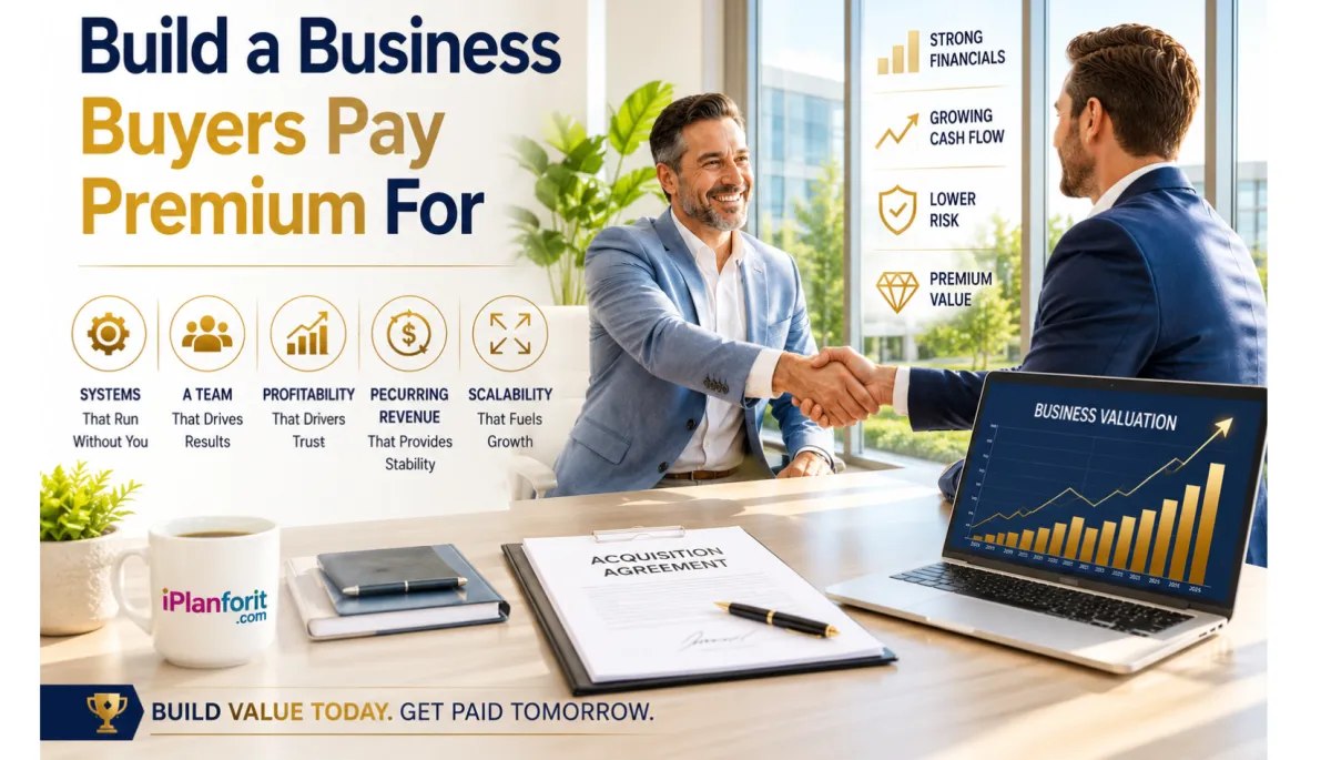 Building a buisess buyers will pay a premium price for