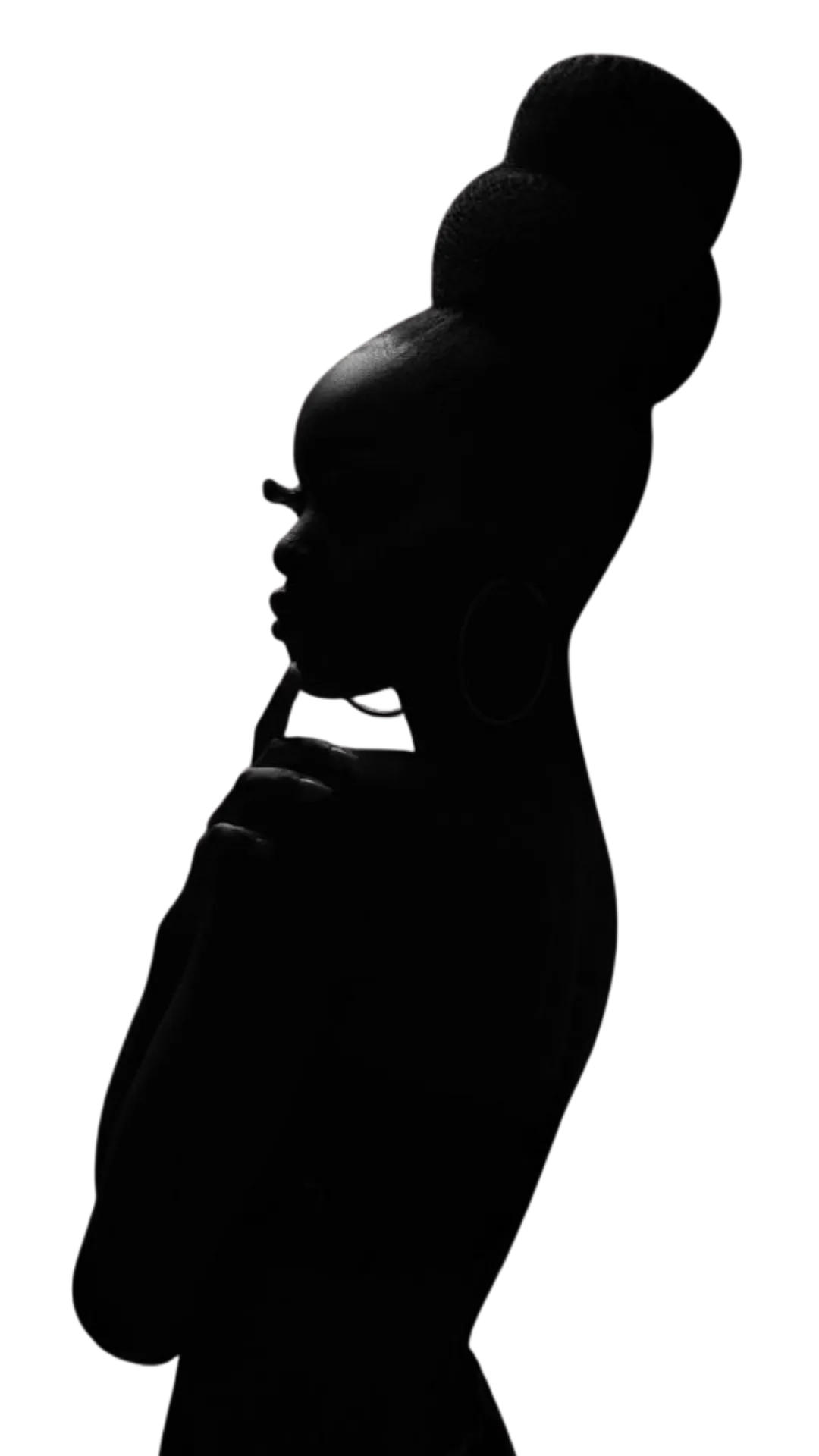 A confident woman with arms open, symbolizing freedom and self-acceptance