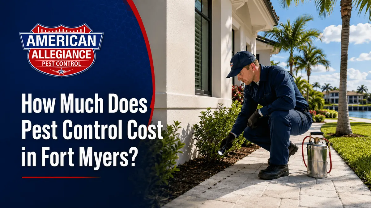 How Much Does Pest Control Cost in Fort Myers?