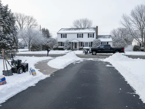 Residential Snow Plowing in Brentwood, NY