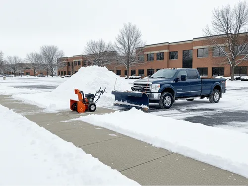 Commercial Snow Plowing in Brentwood, NY