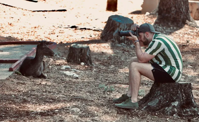 photography workshop participant