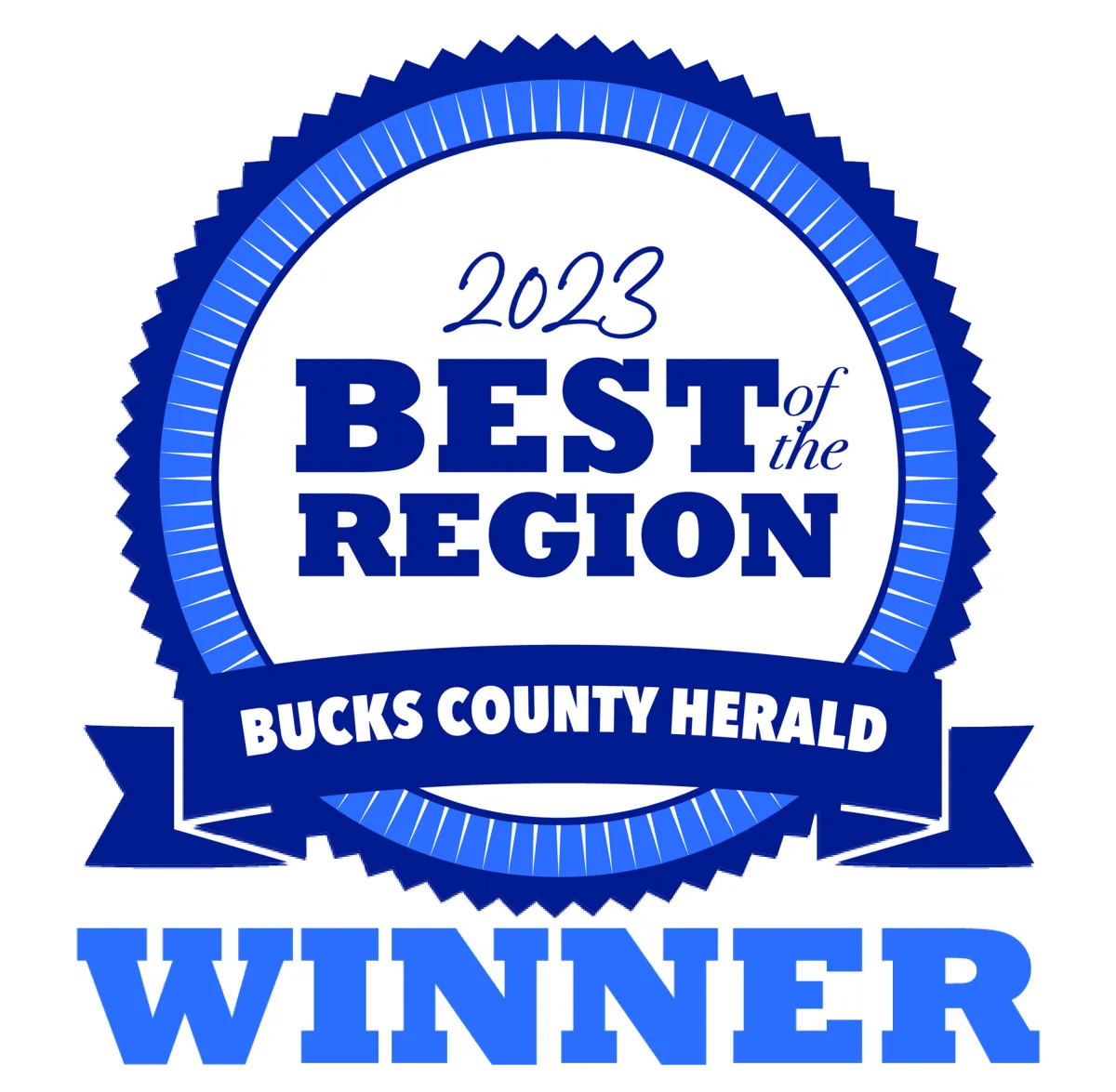 2023 Best of the Region Bucks County Herald Winner