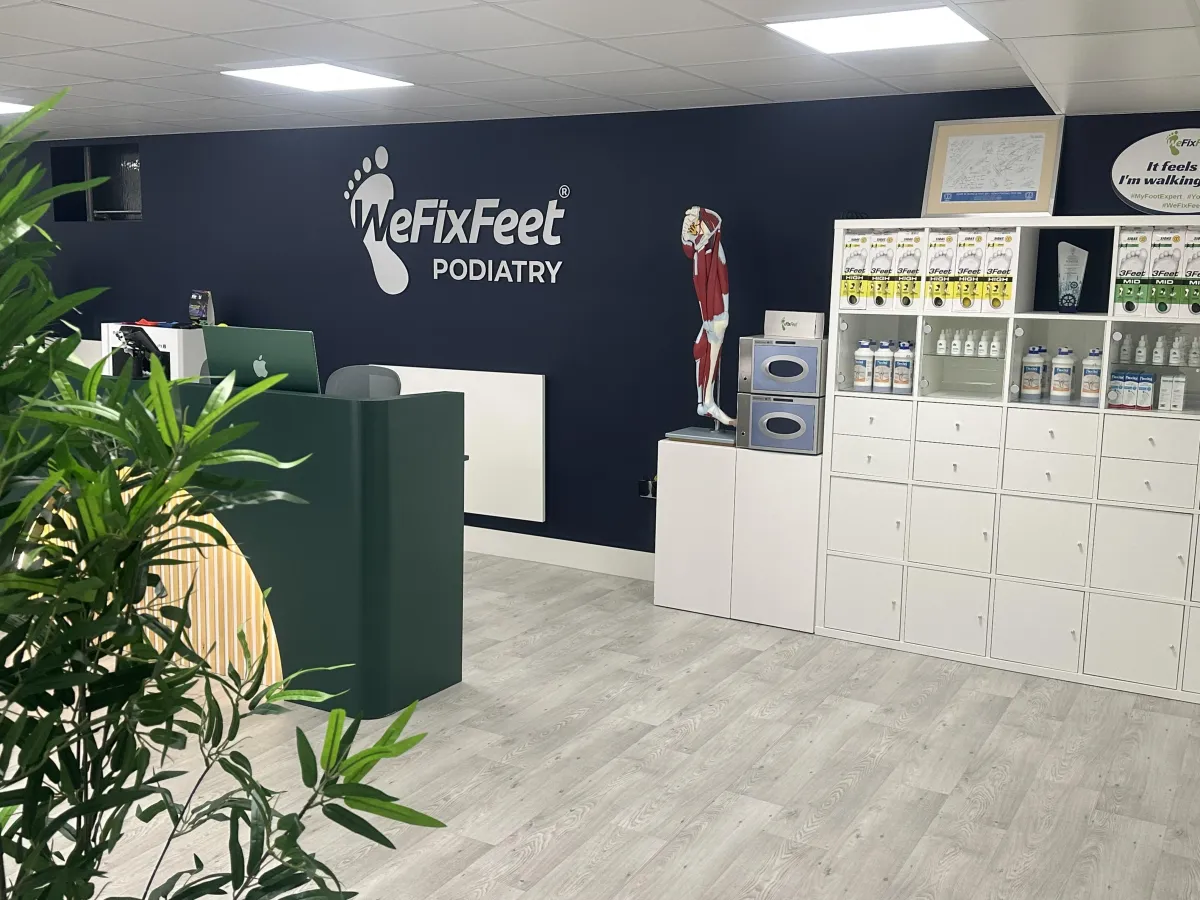 We Fix Feet - Beeston Podiatry Clinic Reception
