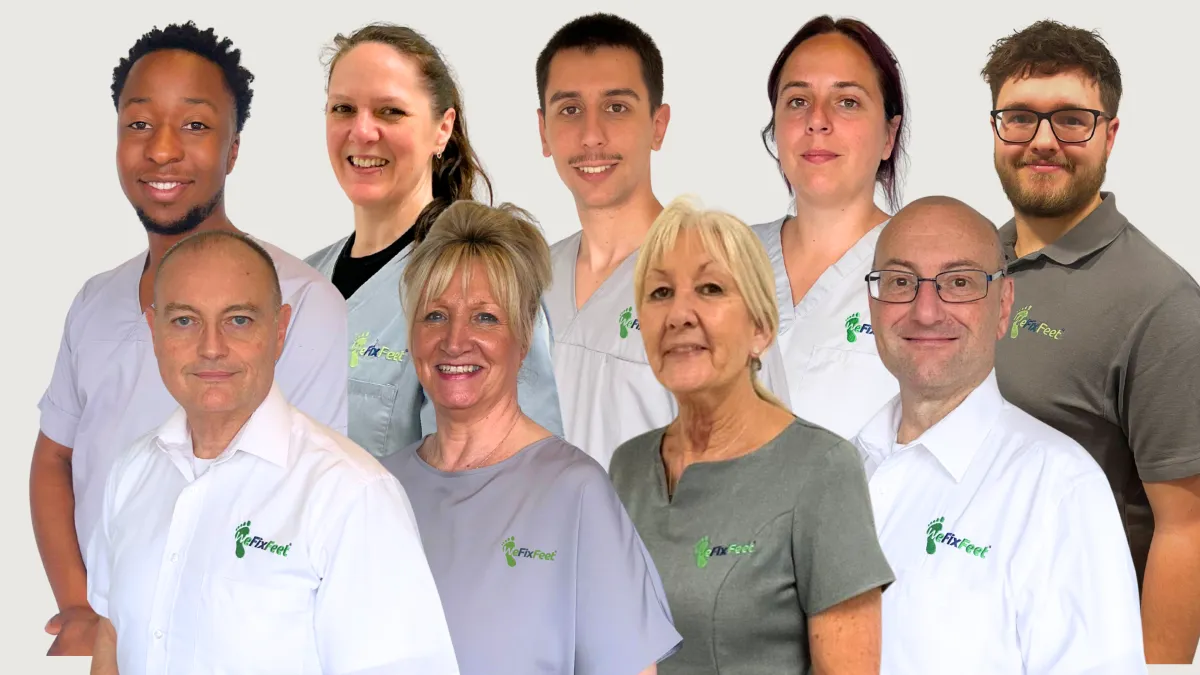 The We Fix Feet Team