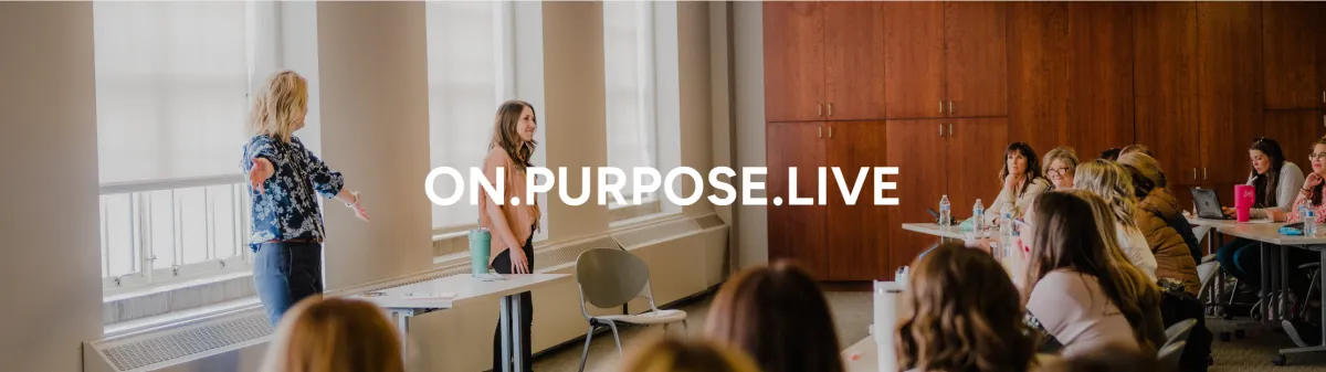 Image of the Class Members from the 2023 On Purpose Live Event