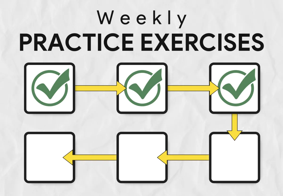 Learn Practical Weekly Exercises