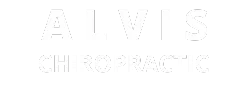 Alvis Chiropractic Logo White