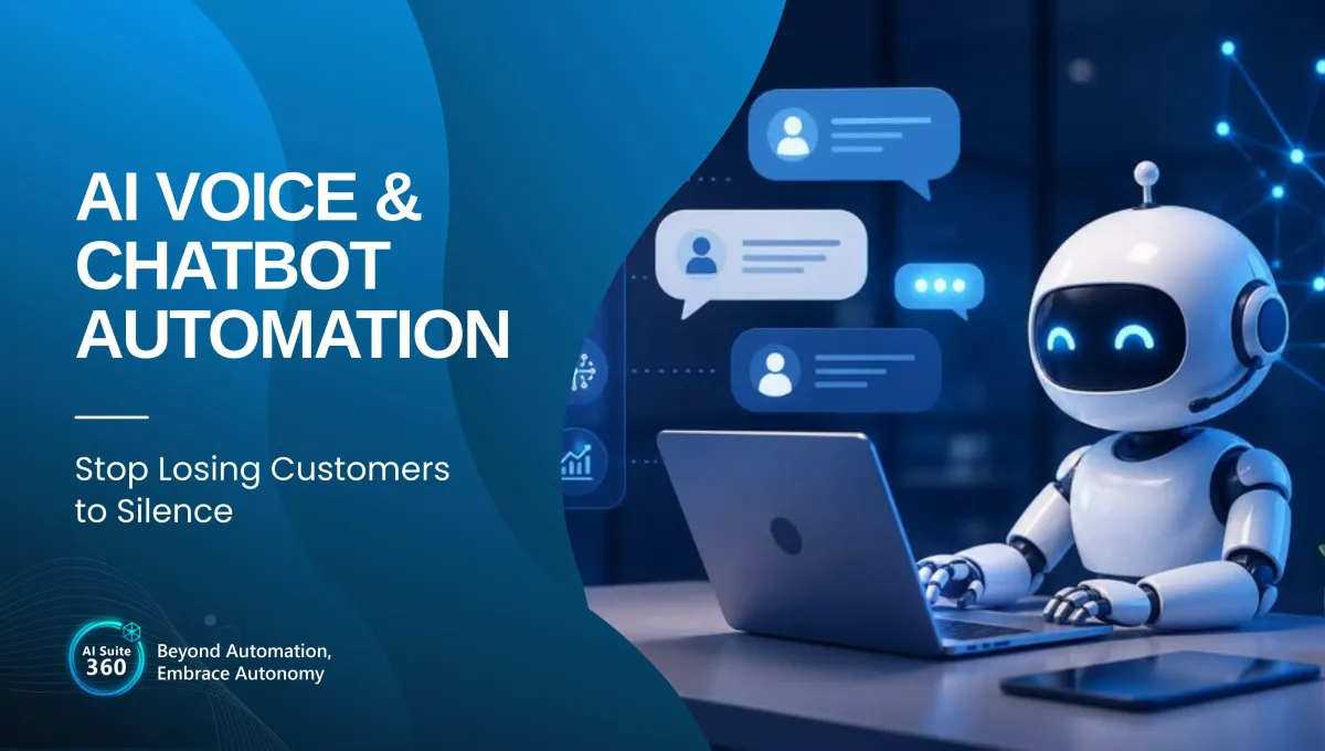 AI Voice & Chatbot Automation: Stop Losing Customers to Silence