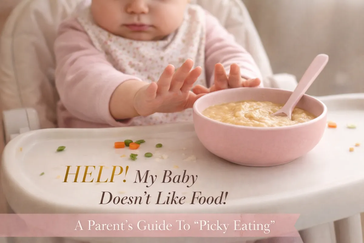 Help my baby doesn't like food