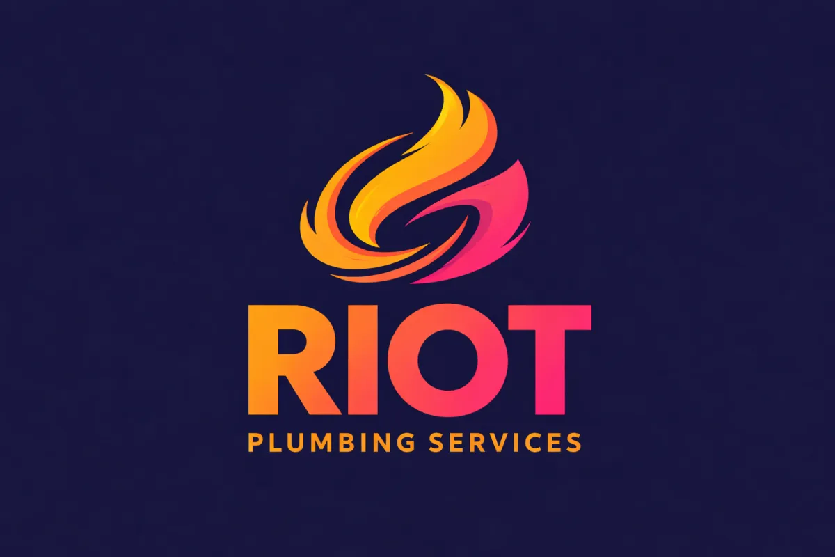 RIOT Plumbing Logo