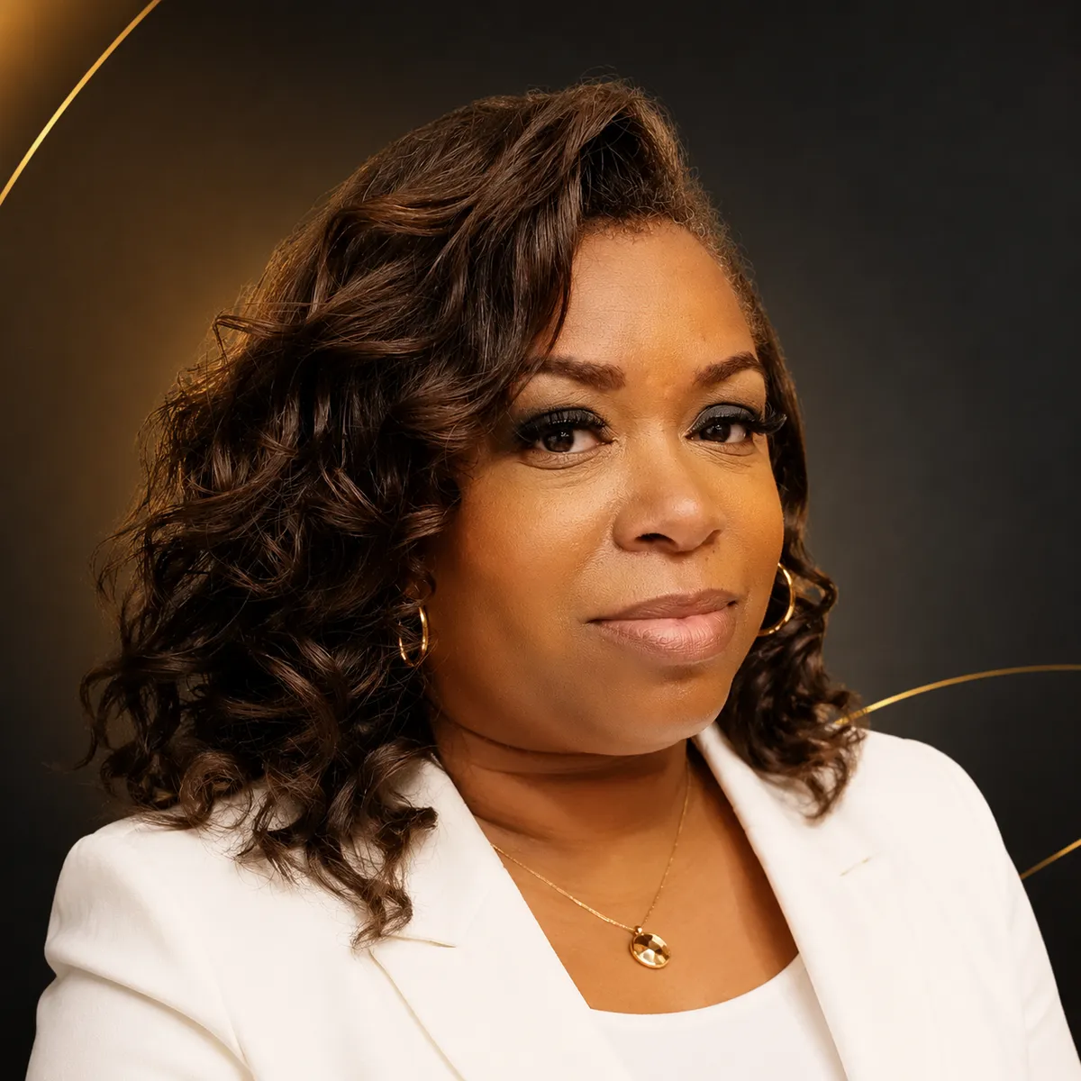 Portrait of Shanie West, premium website and funnel coach