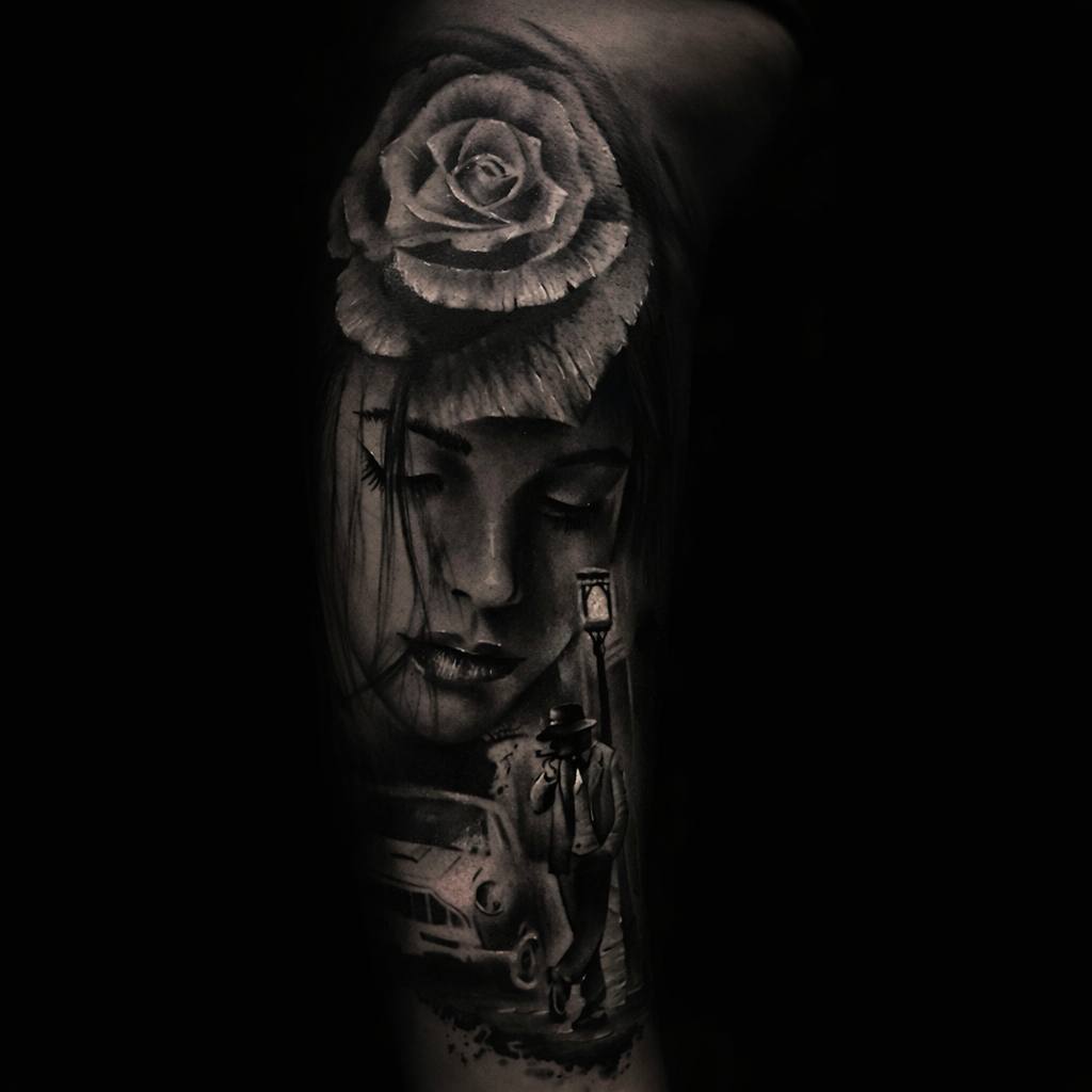 person in blue denim shorts and white nike sneakers standing on gray concrete floor