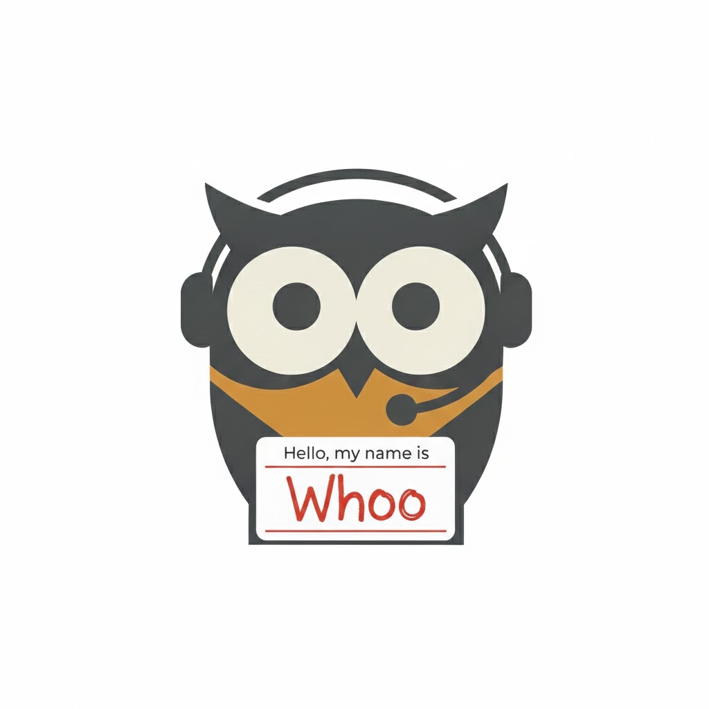 Whoo owl logo placeholder