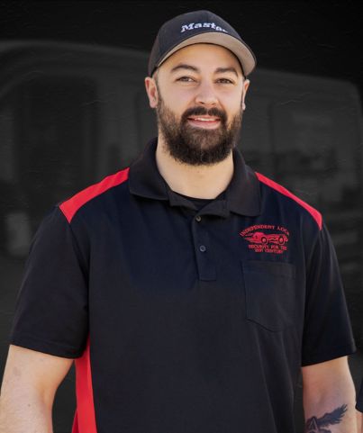 Quincy McGrail, commercial security specialist and mobile locksmith for Independent Lock and Parts in Billings.