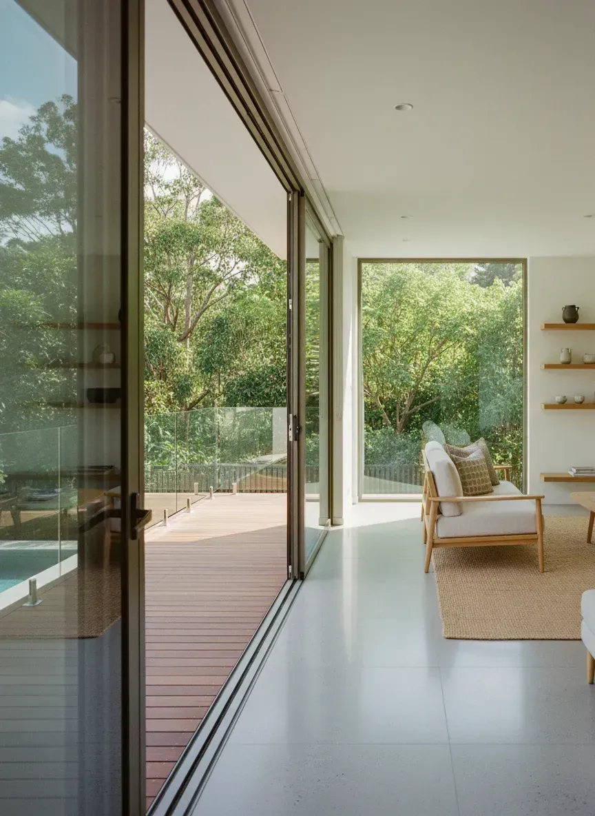 exterior glazing suited for Brisbane climate