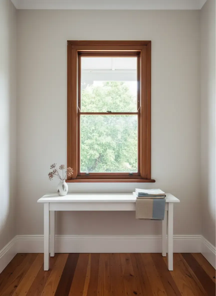 Frameless glass balustrade on modern balcony.