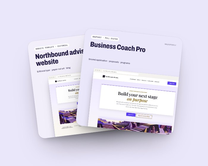 Coaching & consulting