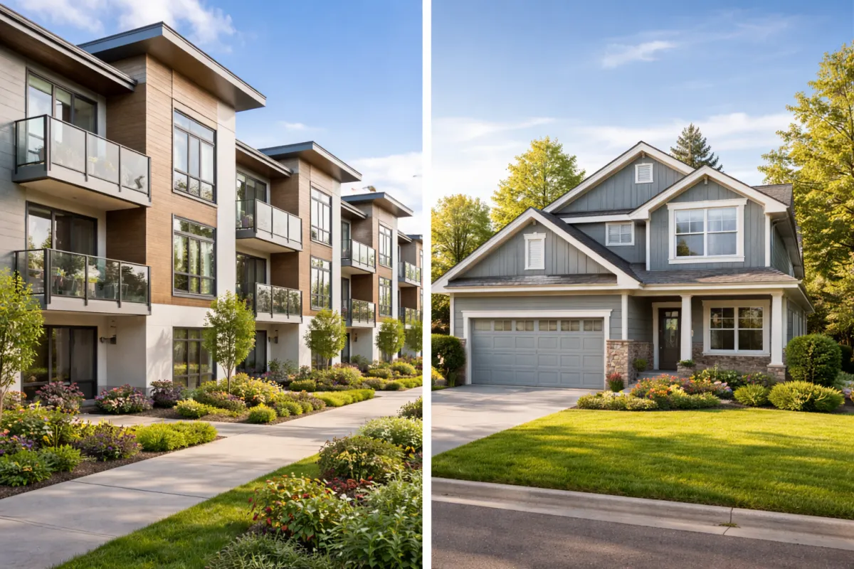 Is Buying a Condo or Townhome Smarter Than a Single Family Home for First-Time Buyers?
