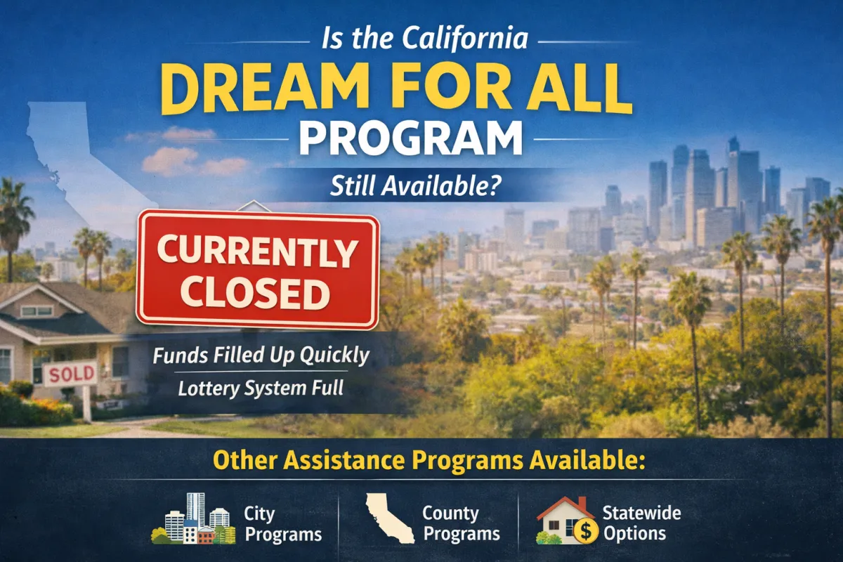 Is the California Dream For All Program Still Available?