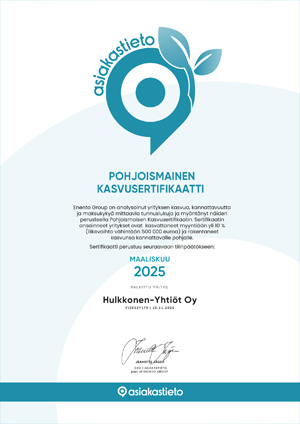 Pohjoismainen Kasvusetifikaatti