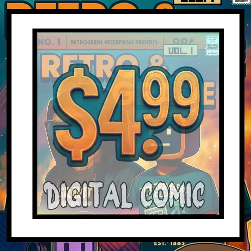Digital Comic for Retrograde Apparel