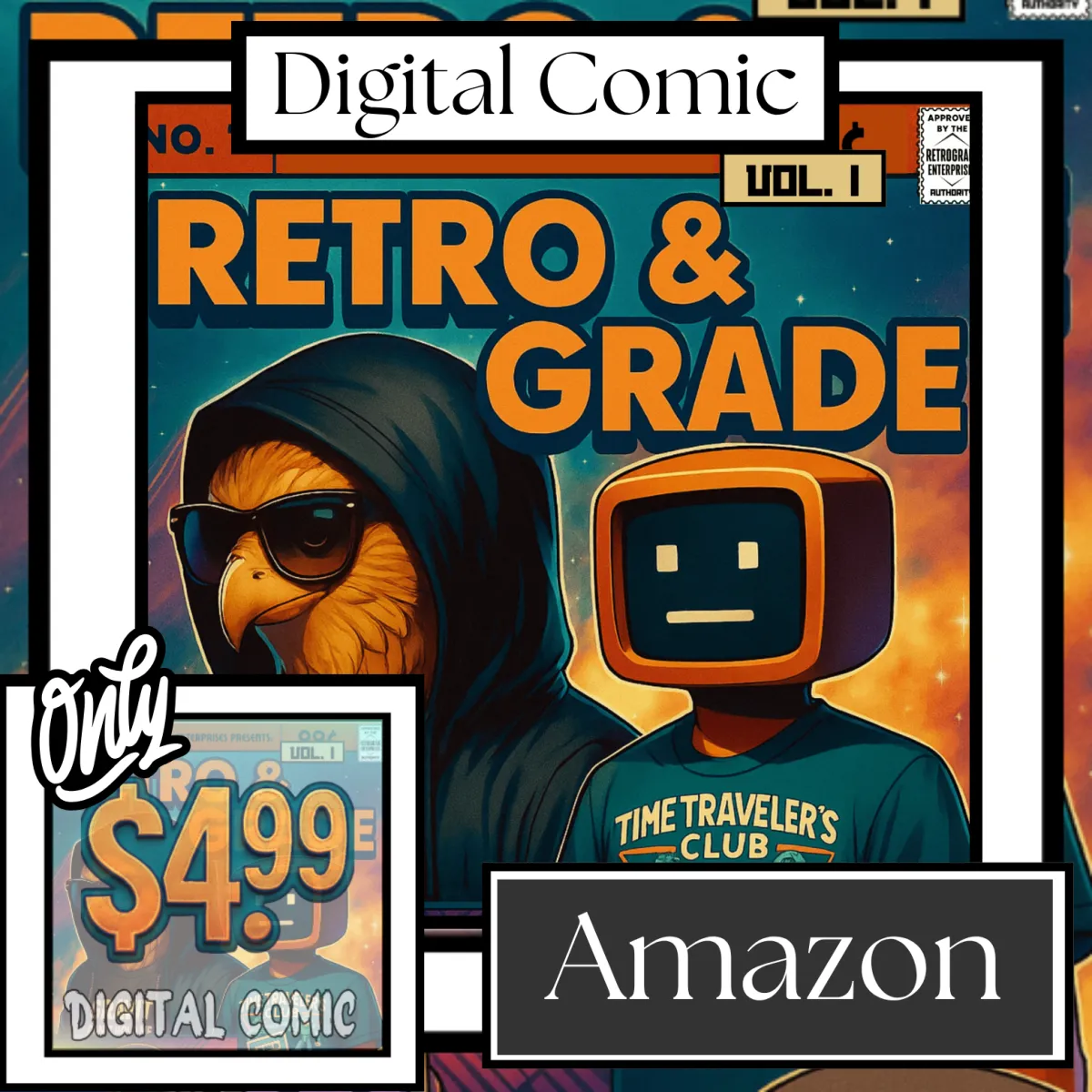 Digital Comic for Retrograde Apparel