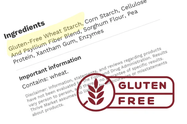gluten-free wheat starch explained
