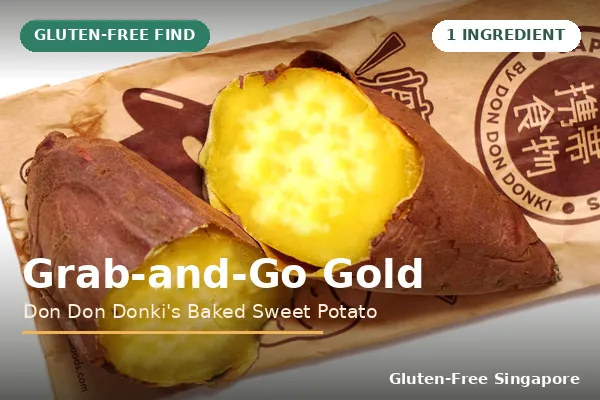 Don Don Donki Baked Sweet Potato