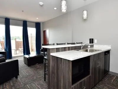 Counter in the Two Bedroom Suite Premier at Metropolis Resort