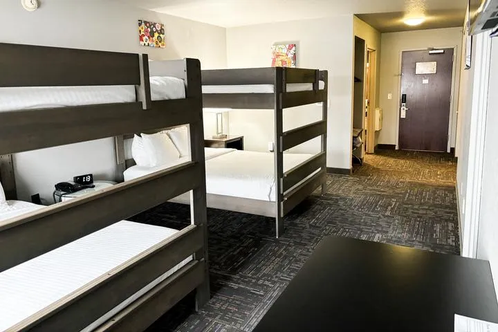 Beds in the One Bedroom Suite at Metropolis Resort