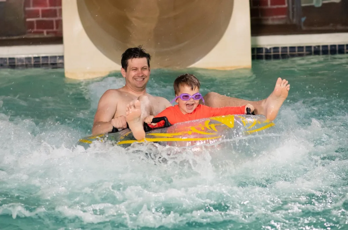 Chaos Water Park, Water Slides, Tube Slide