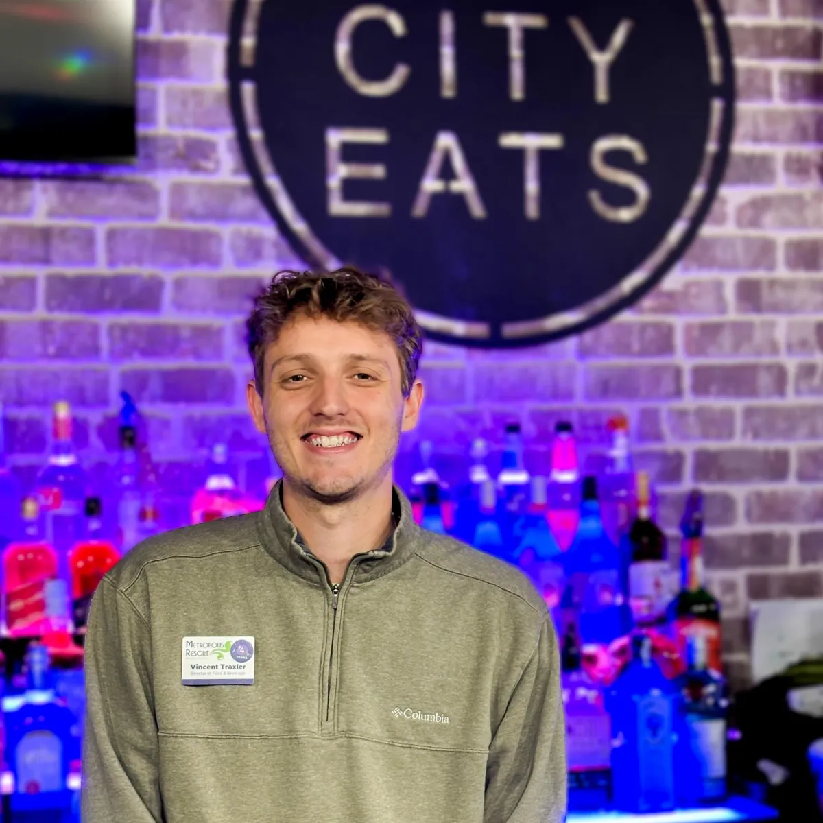 Vinny Traxler, Director of Food and Beverage at Metropolis Resort