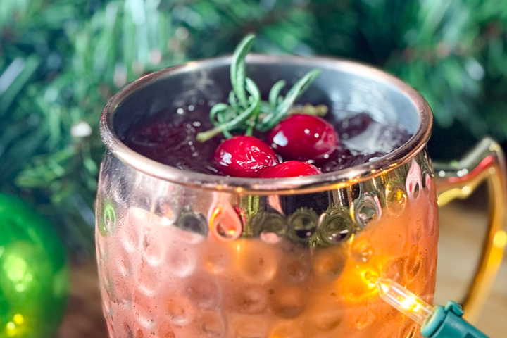 City Eats Orange Creamsicle Mimosa with orange juice, heavy cream, simple syrup, and topped with champagne.