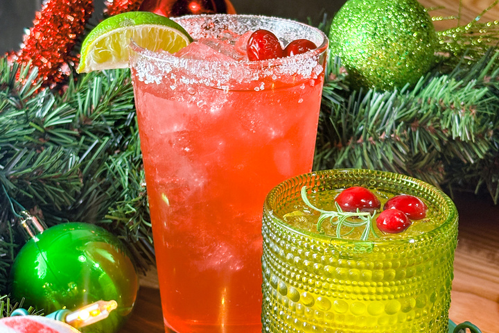 Holiday seasonal drinks from City Eats in Eau Claire, WI