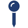 Map pin icon representing local trusted towing in Ossining and nearby towns