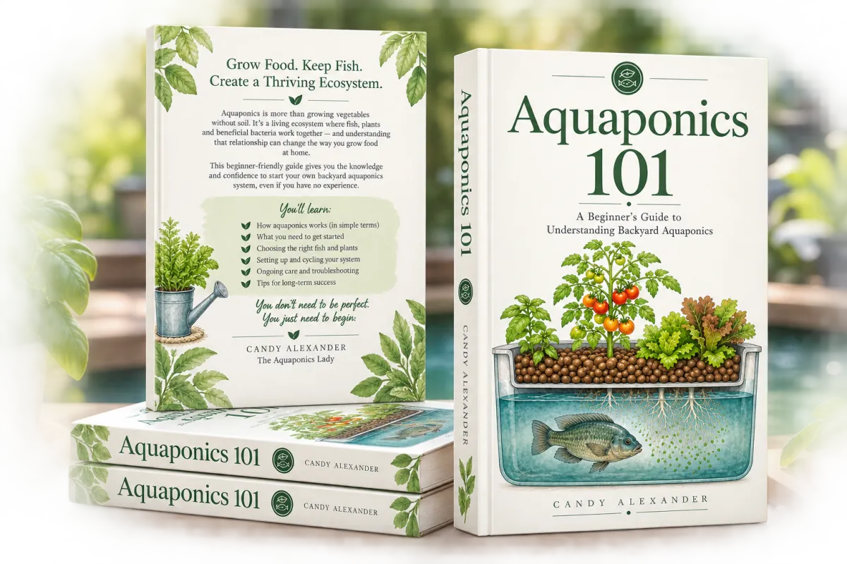 Aquaponics 101 beginner's guide to understanding backyard aquaponics by Candy Alexander
