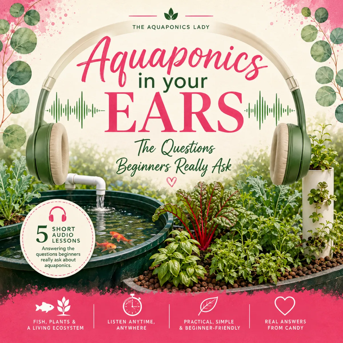 Aquaponics in Your Ears free beginner aquaponics audio lessons