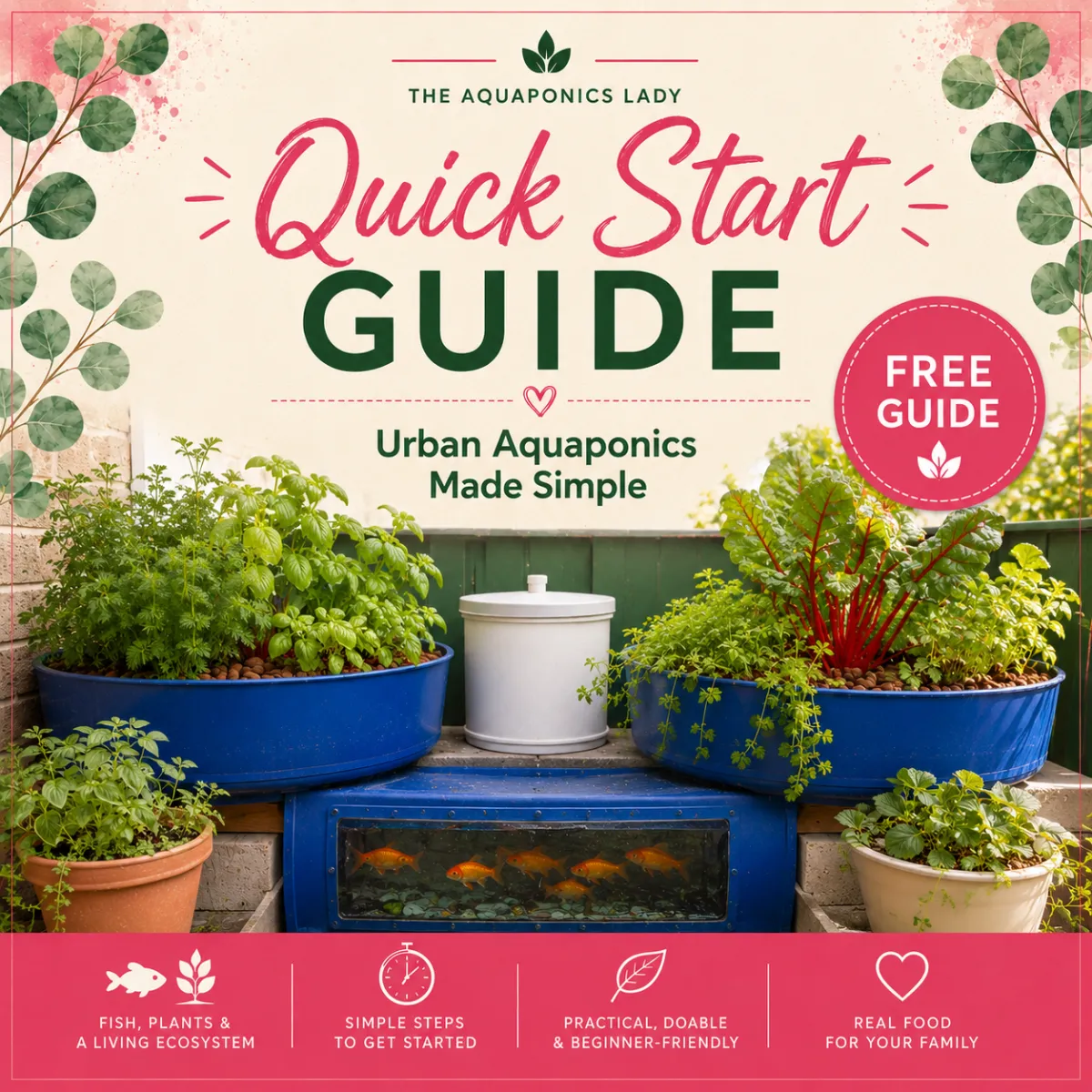 Free Aquaponics Quick Start Guide for beginners