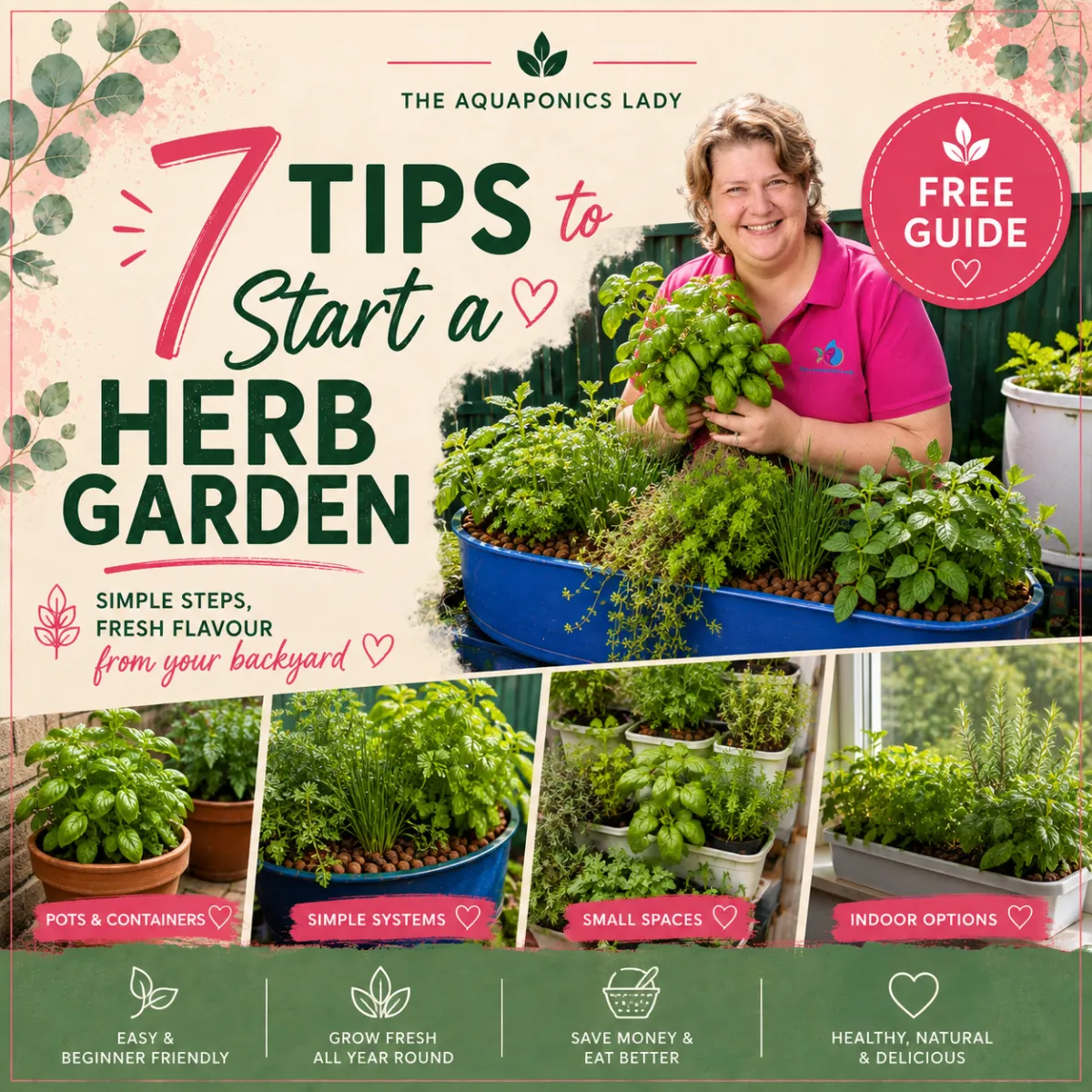 Seven quick tips for starting a herb garden at home
