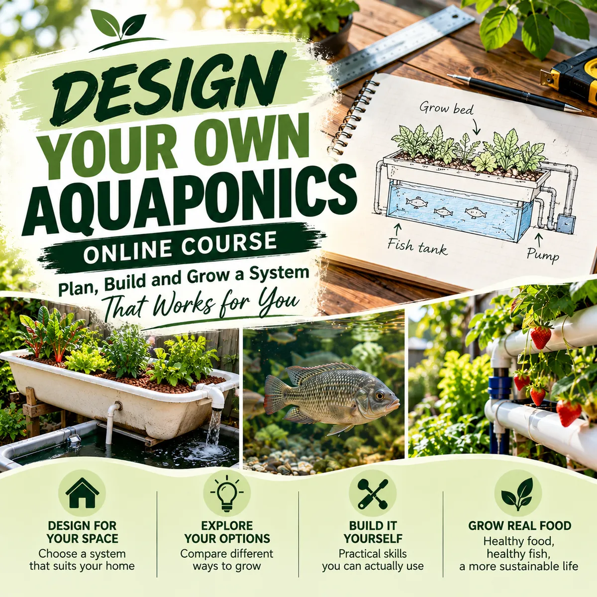 Design Your Own Backyard Aquaponics System